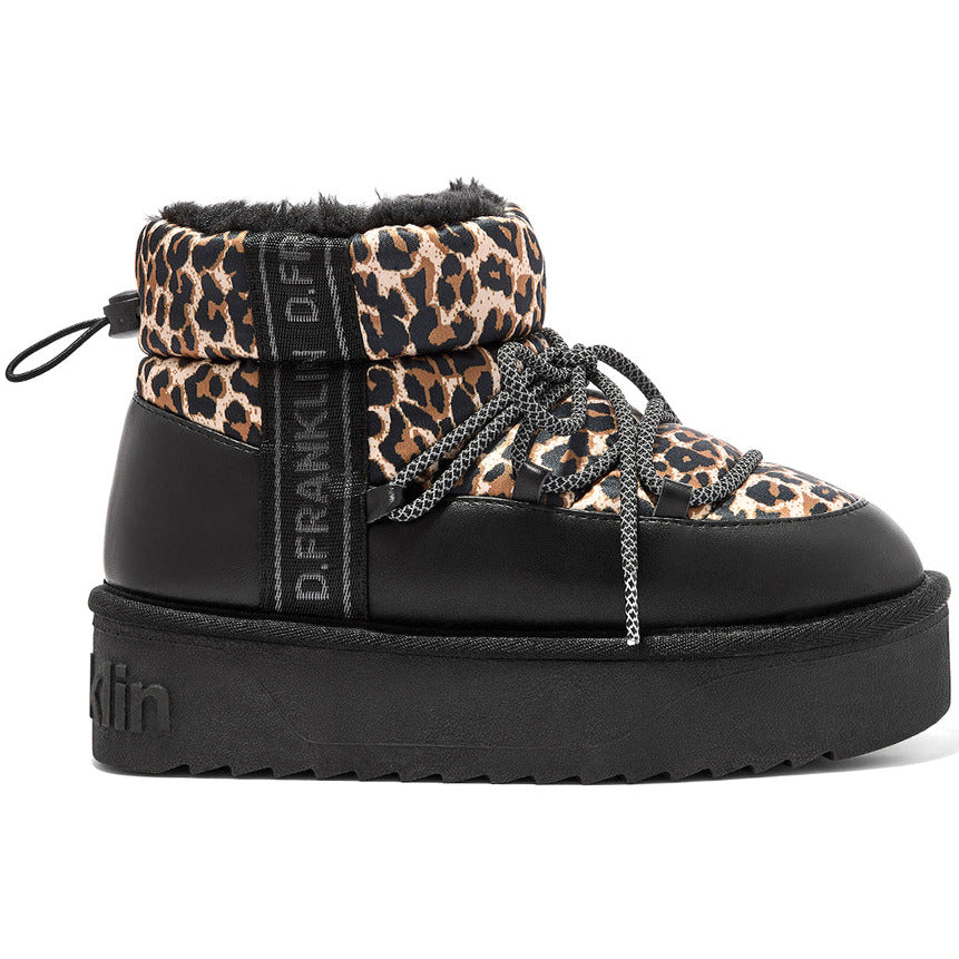 D.Franklin animal print snow Boot 371018