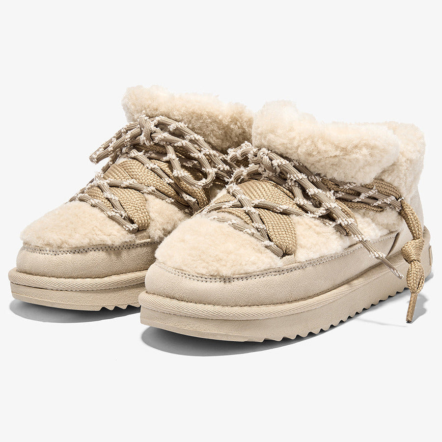 D.Franklin μπεζ snow Boot DFSH426013