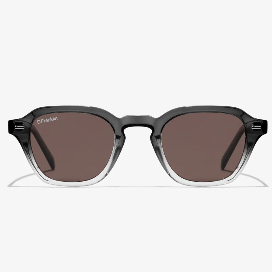 D. Franklin γυαλία ηλίου Ultra Light S Square Grey - Brown