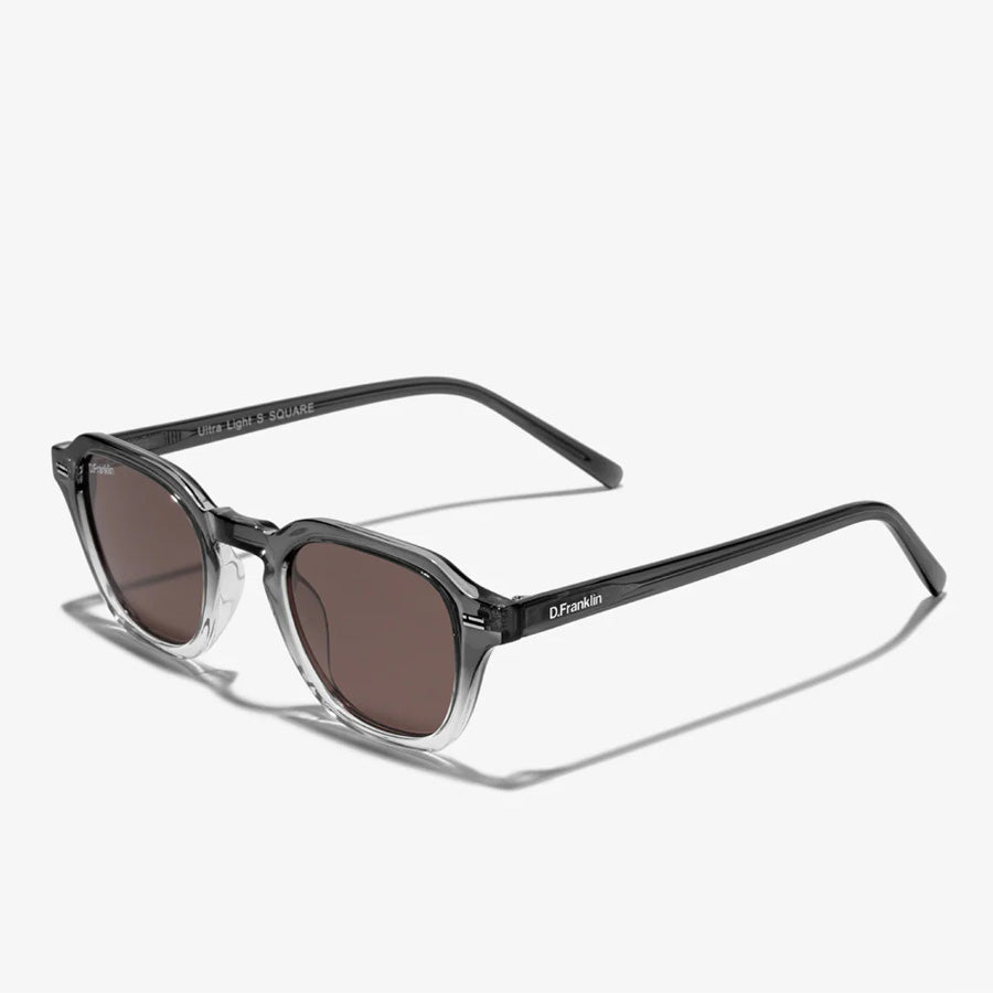 D. Franklin γυαλία ηλίου Ultra Light S Square Grey - Brown