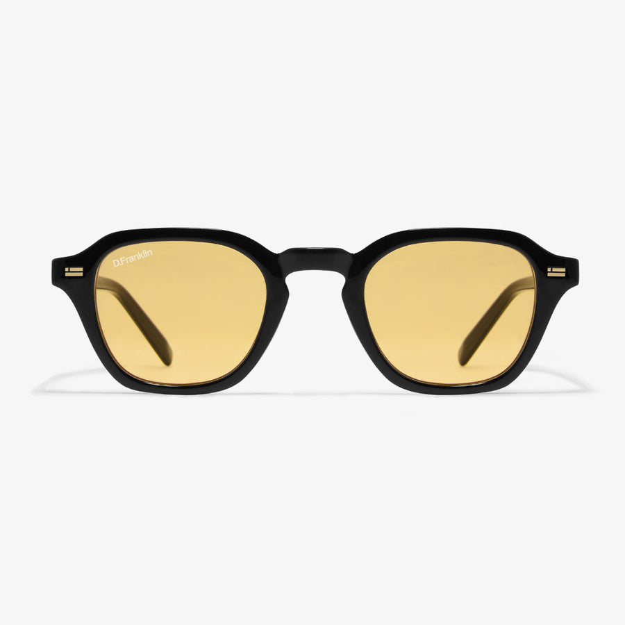 D. Franklin γυαλία ηλίου Ultra Light S Square Black - Yellow