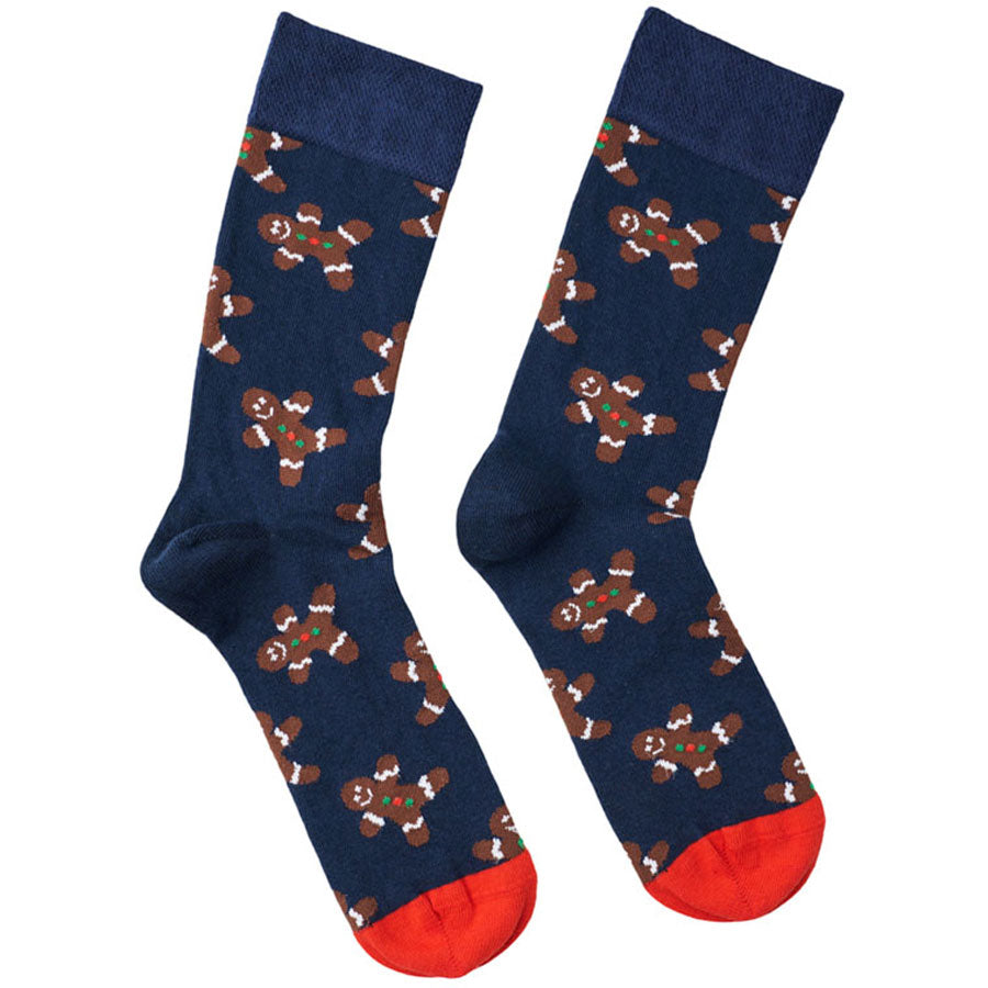 Dirty Socks μπλε κάλτσες Gingerbread