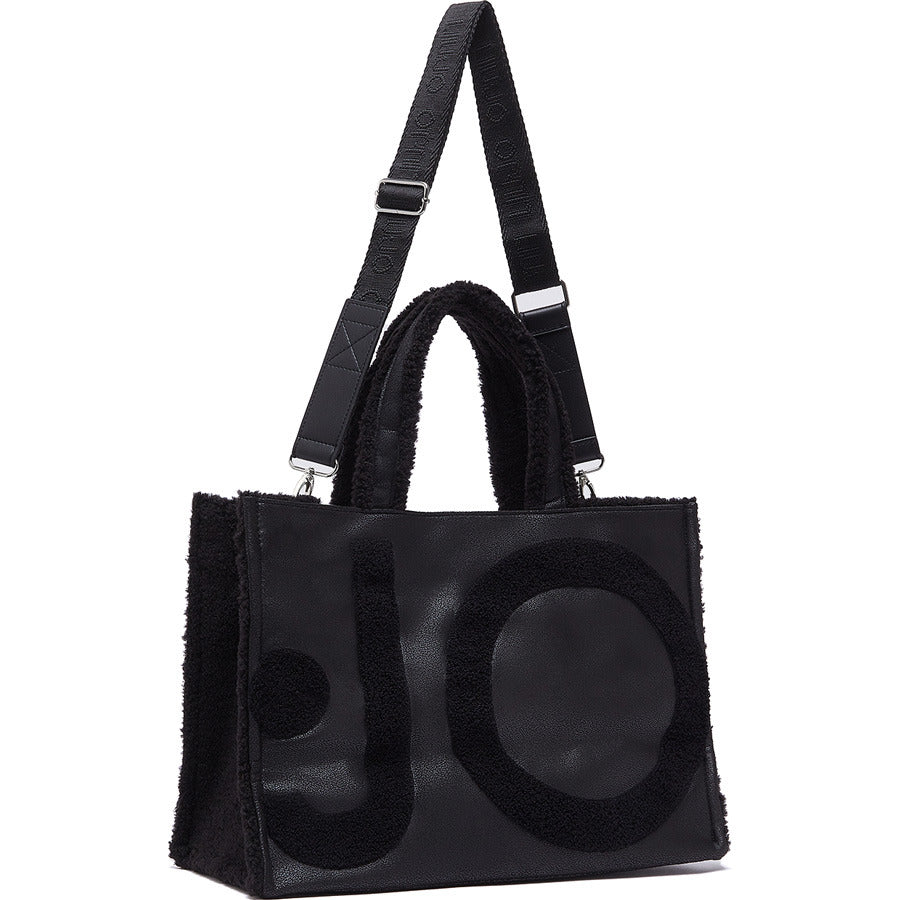 LIU JO μαύρη shopping bag 2F6037
