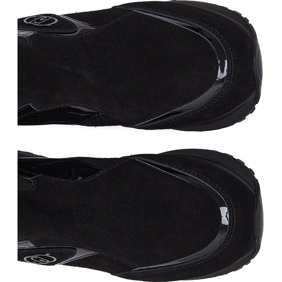 LIU JO δερμάτινο sneaker/ μποτάκι MAXI WONDER