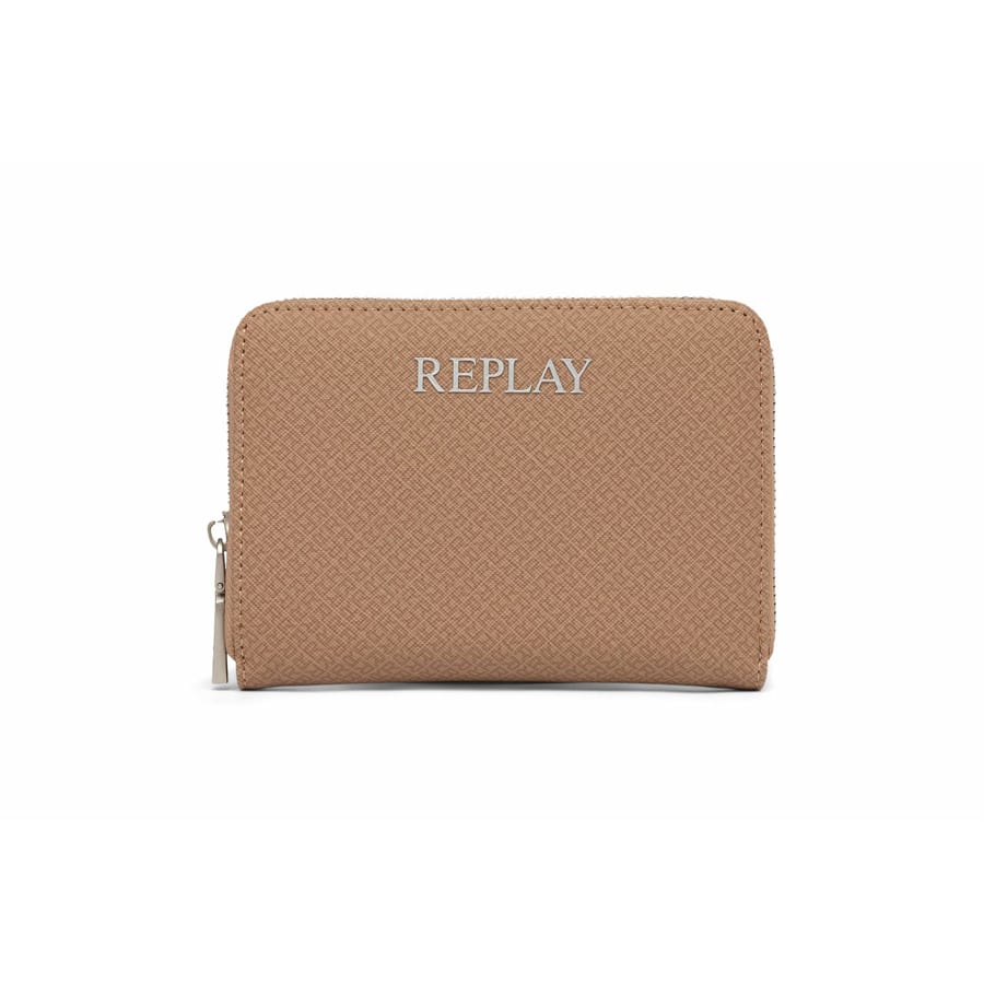 REPLAY μπεζ πορτοφόλι FW5334
