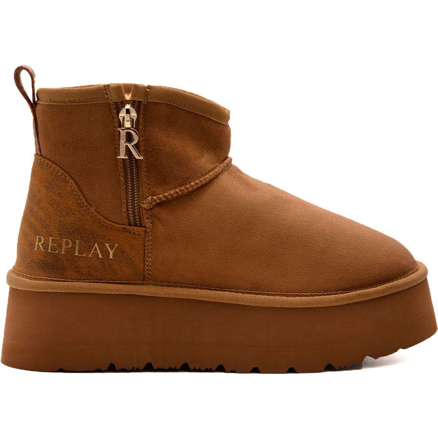 Replay καμελ australian boot CHIC ZIP