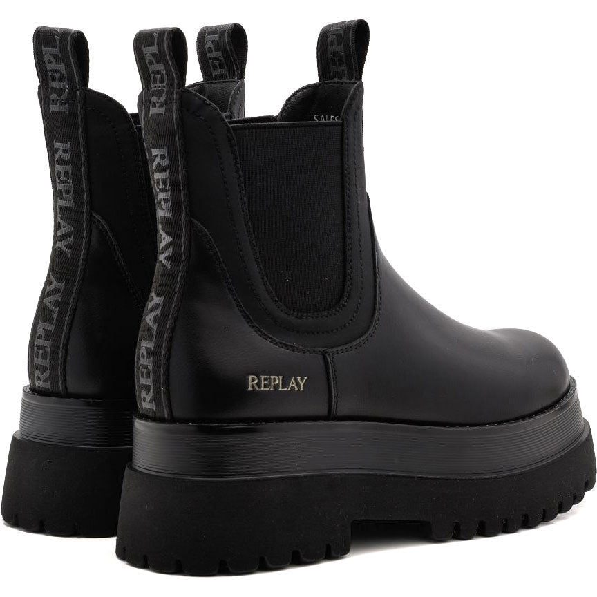 REPLAY μαύρο chelsea boot ANY MODE