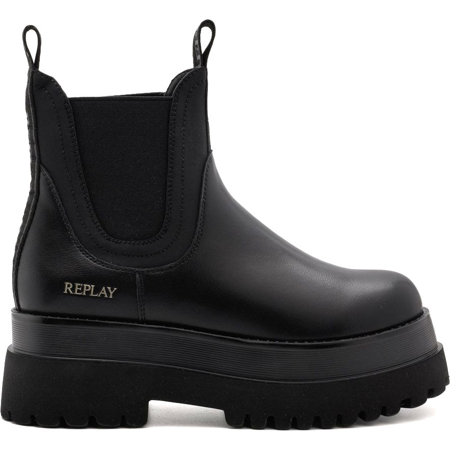 REPLAY μαύρο chelsea boot ANY MODE