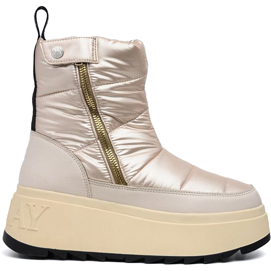 REPLAY nude snow boot VIXXI ZIP