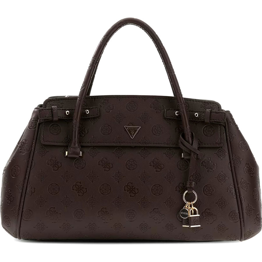 Guess καφέ τσάντα χειρός Diana Satchel