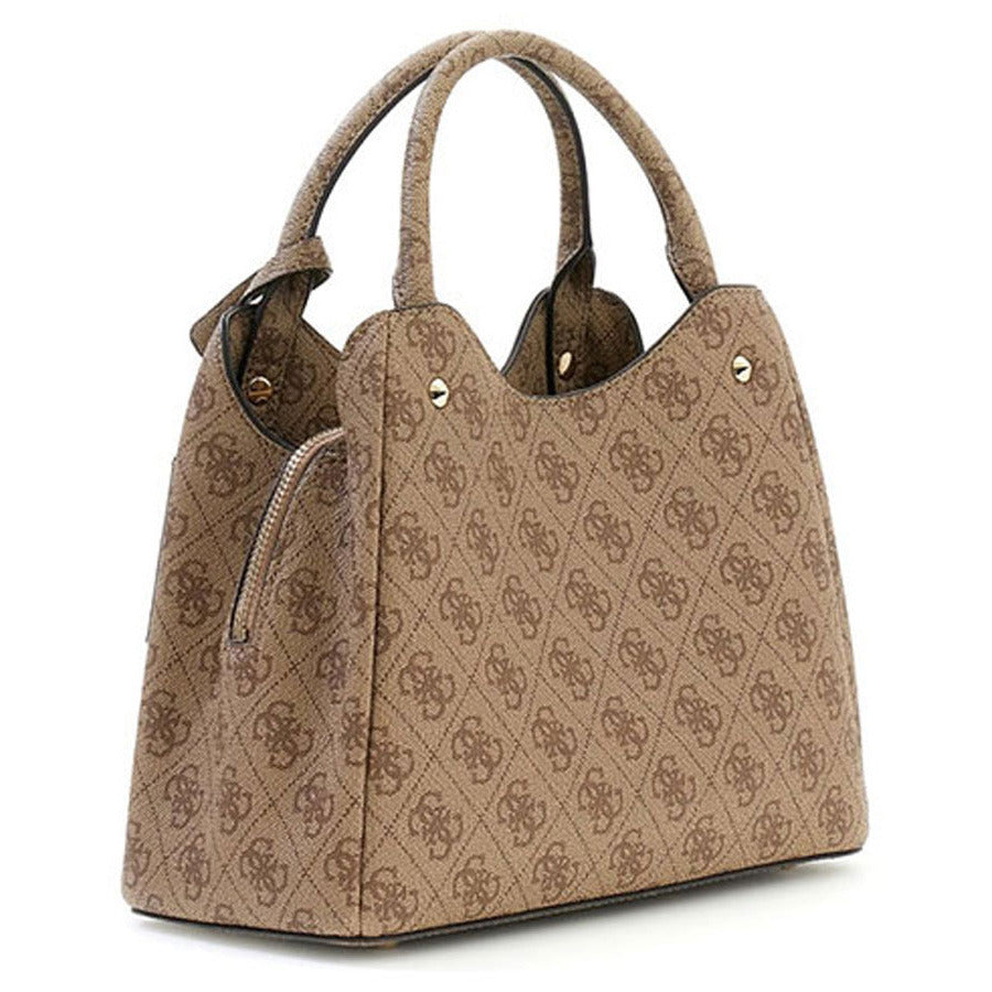 Guess μπεζ latte τσάντα ώμου Meridian mini