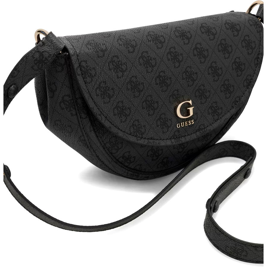 Guess ανθρακί τσάντα χιαστί Coleen
