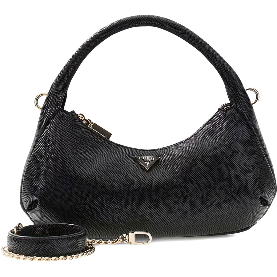 Guess μαύρη mini τσάντα χιαστί Gilda