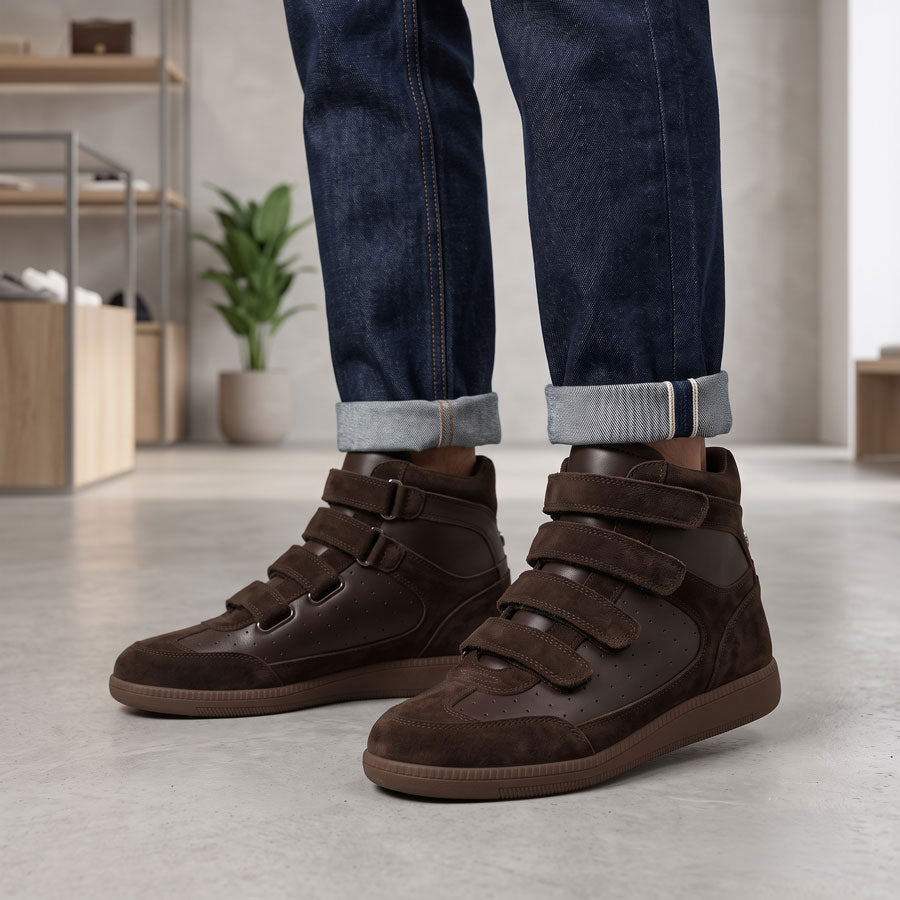STEVE MADDEN brown sneaker MUSTANG