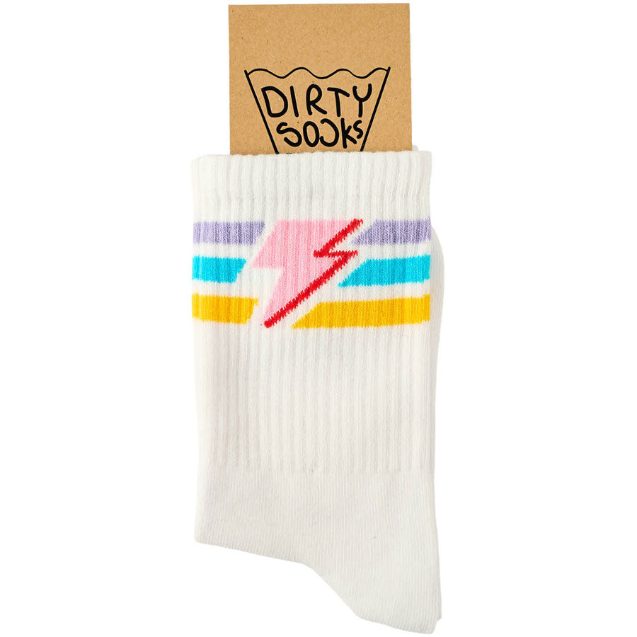 Dirty Socks λευκές κάλτσες Thunder