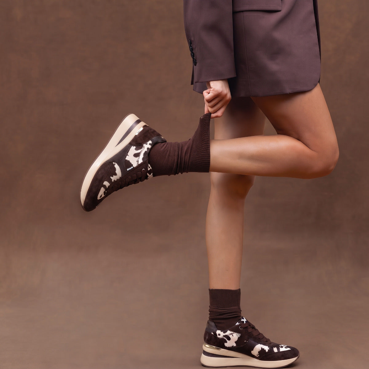 Xti animal print sneaker 146367