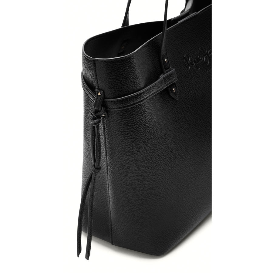 Pepe Jeans μαύρη τσάντα ώμου PL0300207