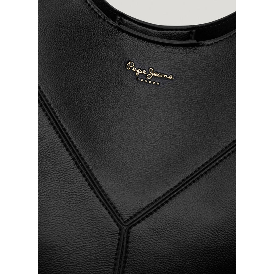 Pepe Jeans μαύρη τσάντα ώμου PL0300217