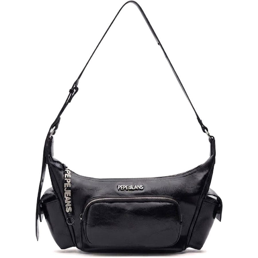 Pepe Jeans μαύρη τσάντα ώμου PL0300237