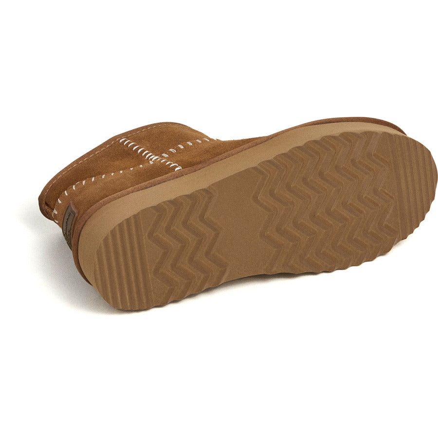 Pepe Jeans δερμάτινο κάμελ Australian boot PLS500004
