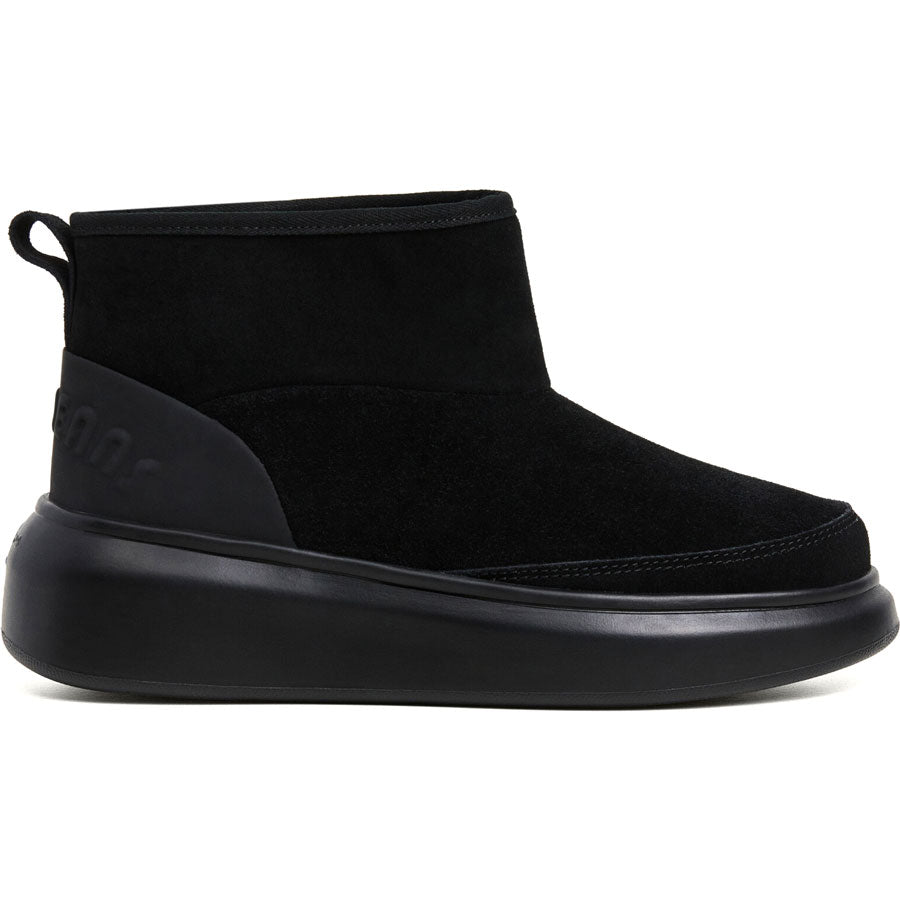 Pepe Jeans μαύρο δερμάτινο μποτάκι PLS500038