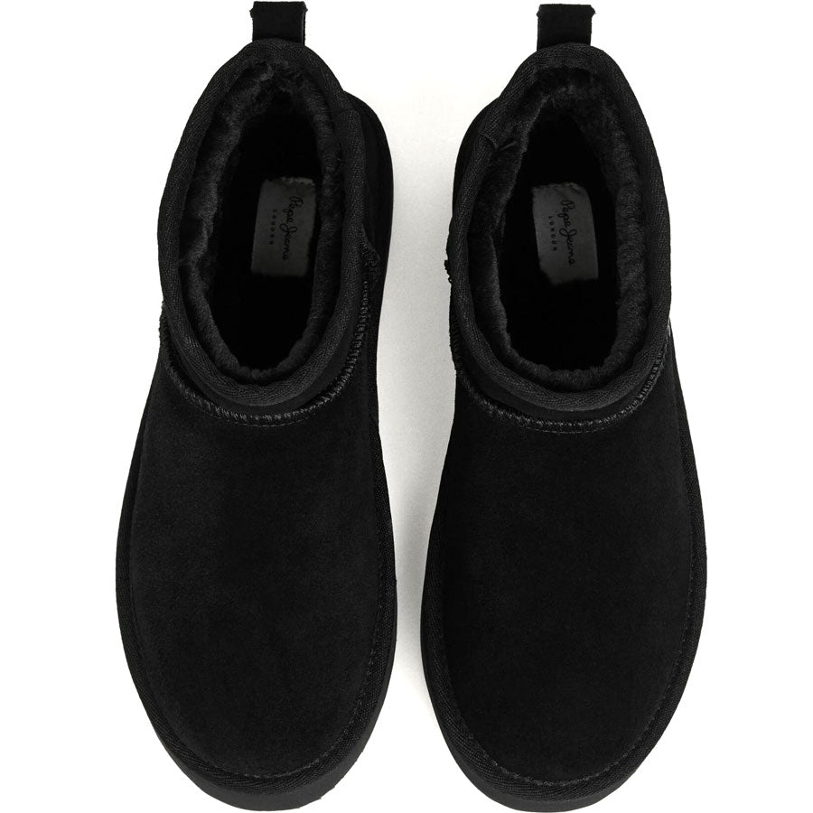 Pepe Jeans δερμάτινο μαύρο Australian boot PLS500040