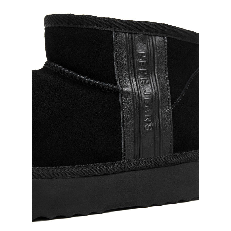 Pepe Jeans δερμάτινο μαύρο Australian boot PLS500040