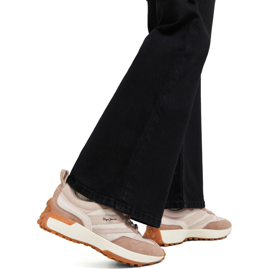 Pepe Jeans μπεζ sneaker LUCKY PLS600069