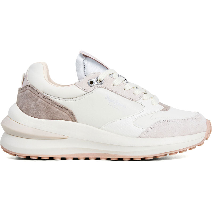 Pepe Jeans λευκό δερμάτινο sneaker WINSLOW PLS600074