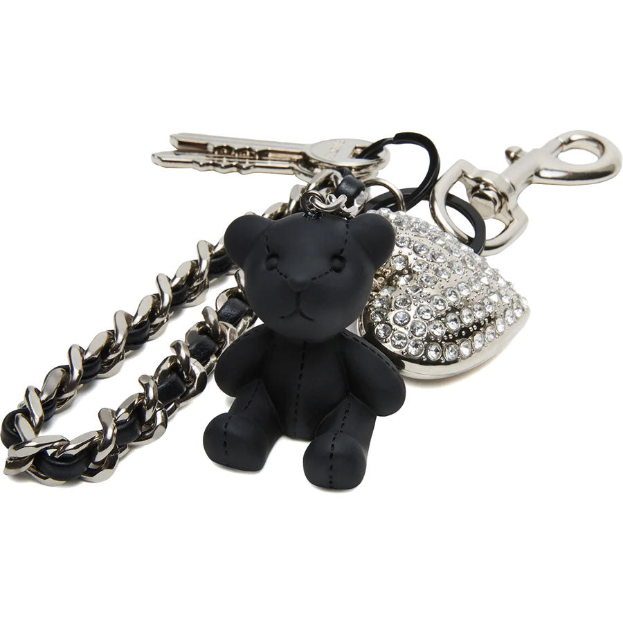 Steve Madden μαύρο μπρελόκ Beary