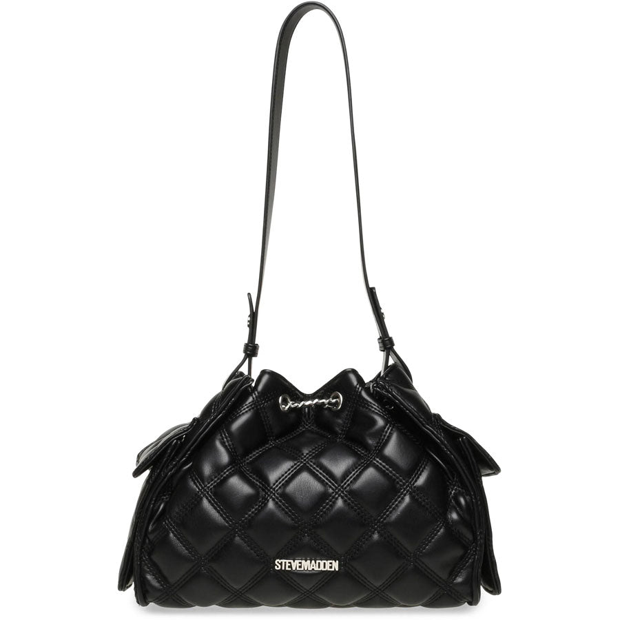 Steve Madden μαύρη τσάντα ώμου BMIKEY