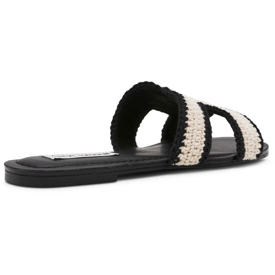 STEVE MADDEN μαύρο σανδάλι ZARNIA