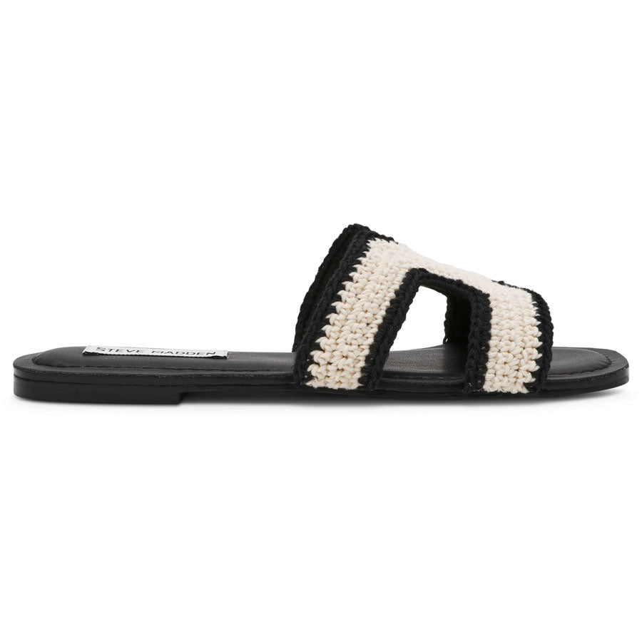 STEVE MADDEN μαύρο σανδάλι ZARNIA