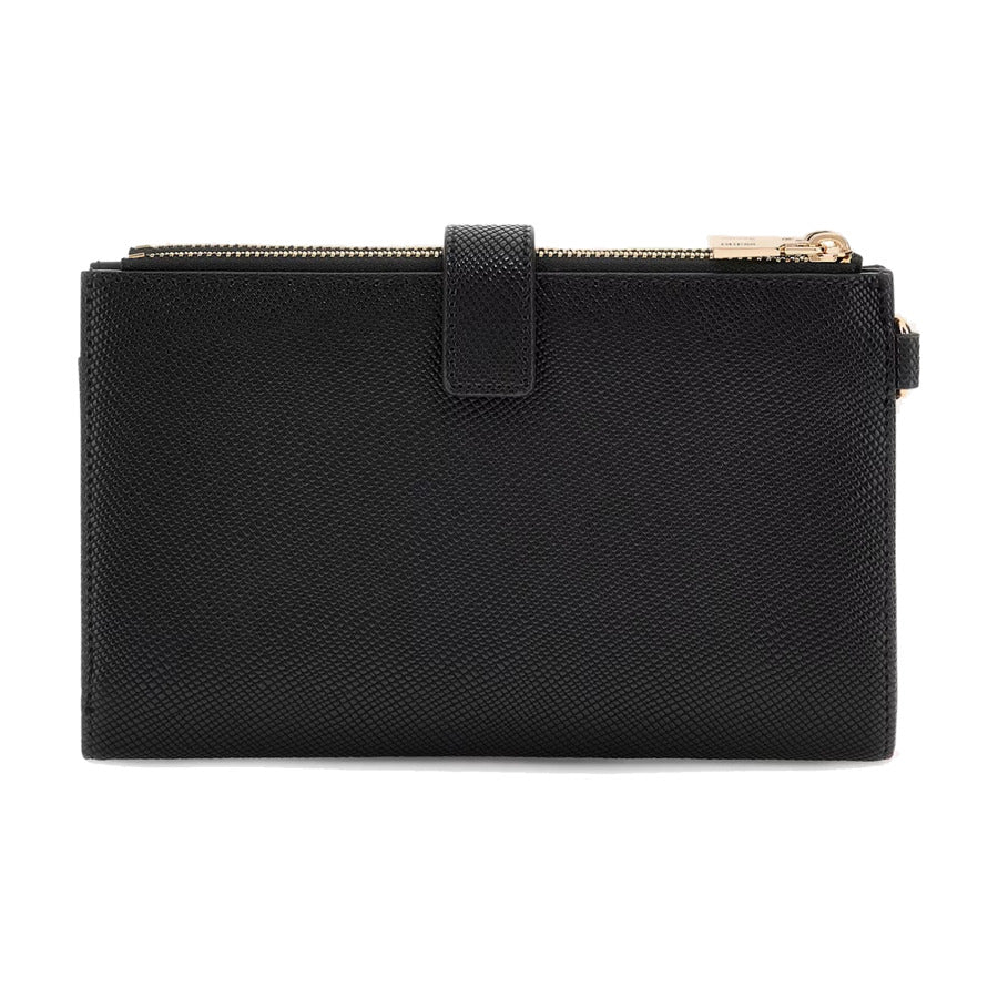 Guess μαύρο πορτοφόλι Laurel SLG Organizer