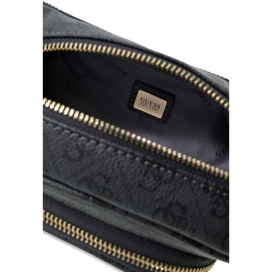 Guess ανθρακί τσαντα μέσης BUM BAG LATONA